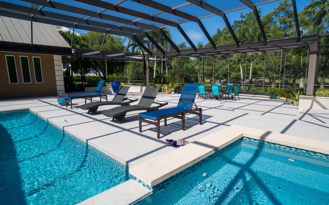 Porcelain Paver Pool Deck & Lanai Remodel