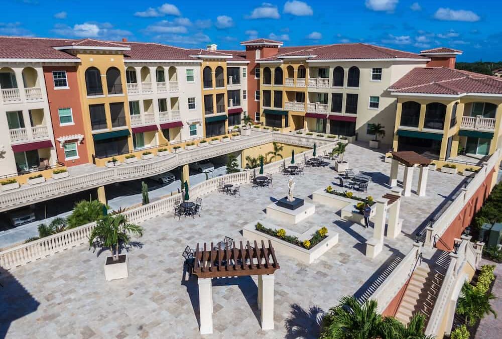 Naples Luxury Condo Paver Installation