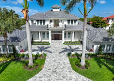 New driveway installation