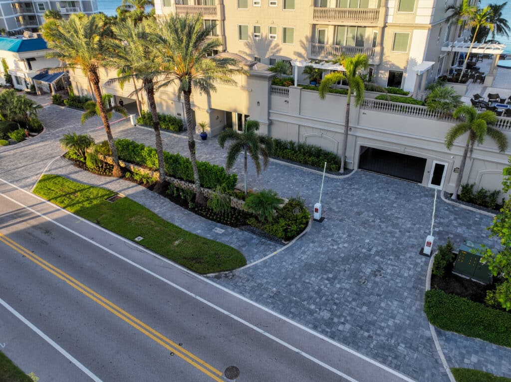 Vanderbilt Condo Association's Stunning Driveway & Pool Deck