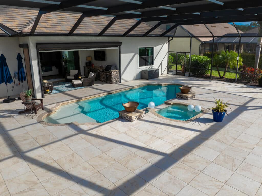 Elevating Estero: The Corkscrew Shores Boulevard Pool Deck
