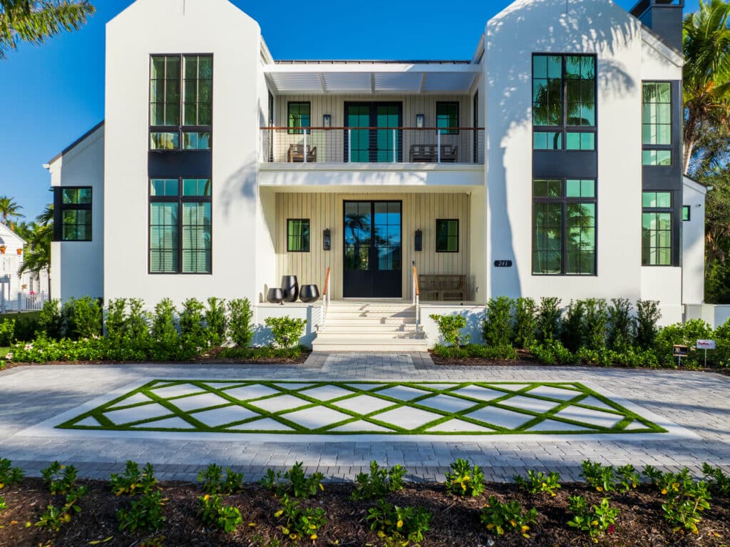 The Symphony of Stone Design: Crafting the 10th Avenue South Driveway