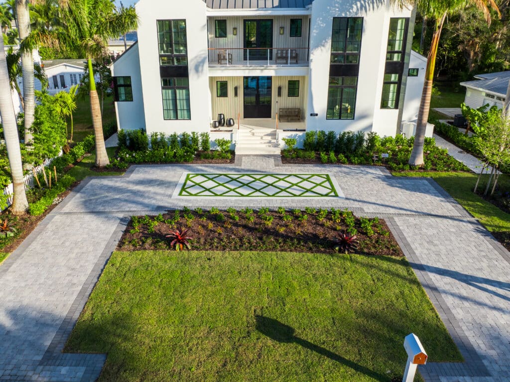 The Symphony of Stone Design: Crafting the 10th Avenue South Driveway